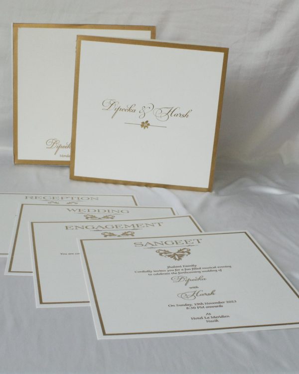 Scrool Wedding Cards