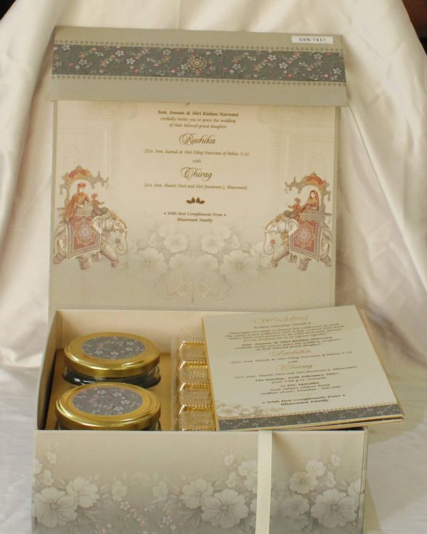 Box Wedding Cards